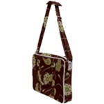 Floral pattern paisley style  Cross Body Office Bag
