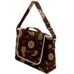 Floral pattern paisley style  Box Up Messenger Bag