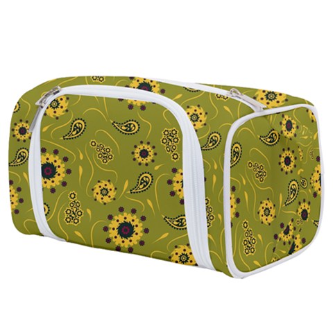 Floral pattern paisley style  Toiletries Pouch from ArtsNow.com