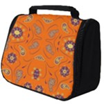 Floral pattern paisley style  Full Print Travel Pouch (Big)