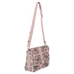 Shoulder Bag with Back Zipper 