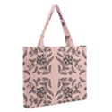 Zipper Medium Tote Bag Front