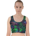 Mara Velvet Racer Back Crop Top