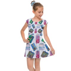 Kids  Cap Sleeve Dress 