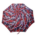 3d Lovely Geo Lines Vii Folding Umbrellas