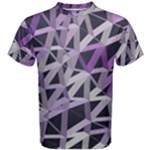 3d Lovely Geo Lines  Iv Men s Cotton Tee