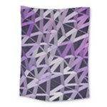 3d Lovely Geo Lines  Iv Medium Tapestry