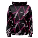 3d Lovely Geo Lines Iii Women s Pullover Hoodie