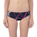 3d Lovely Geo Lines Iii Classic Bikini Bottoms