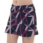 3d Lovely Geo Lines Iii Classic Tennis Skirt