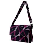 3d Lovely Geo Lines Iii Full Print Messenger Bag (S)