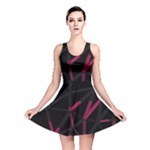 3D Lovely GEO Lines VIII Reversible Skater Dress