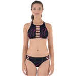 3D Lovely GEO Lines VIII Perfectly Cut Out Bikini Set