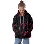 3D Lovely GEO Lines VIII Kids  Oversized Hoodie