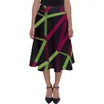 3D Lovely GEO Lines X Perfect Length Midi Skirt