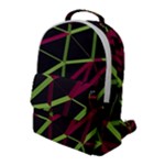 3D Lovely GEO Lines X Flap Pocket Backpack (Large)
