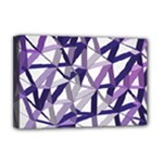 3D Lovely GEO Lines X Deluxe Canvas 18  x 12  (Stretched)