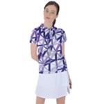 3D Lovely GEO Lines X Women s Polo Tee