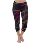 3D Lovely GEO Lines XI Capri Winter Leggings 