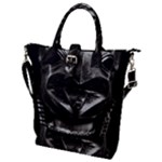 Creepy Women Mannequin Portrait Buckle Top Tote Bag