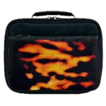 Orange Waves Abstract Series No2 Lunch Bag