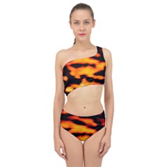 Spliced Up Two Piece Swimsuit 