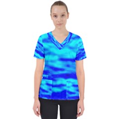 Women s V-Neck Scrub Top 