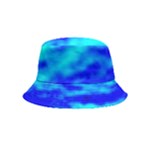 Blue Waves Abstract Series No12 Bucket Hat (Kids)