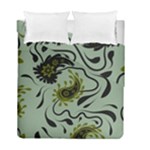Floral pattern paisley style Paisley print.  Duvet Cover Double Side (Full/ Double Size)