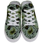 Floral pattern paisley style Paisley print.  Half Slippers