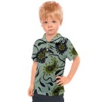 Floral pattern paisley style Paisley print.  Kids  Polo Tee