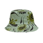 Floral pattern paisley style Paisley print.  Inside Out Bucket Hat