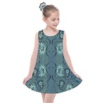 Floral pattern paisley style Paisley print.  Kids  Summer Dress