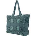 Floral pattern paisley style Paisley print.  Simple Shoulder Bag