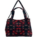 Floral pattern paisley style Paisley print.  Double Compartment Shoulder Bag