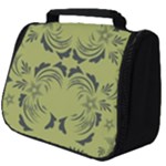 Floral folk damask pattern Fantasy flowers  Full Print Travel Pouch (Big)