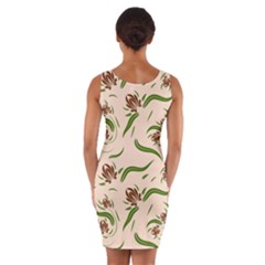 Wrap Front Bodycon Dress 