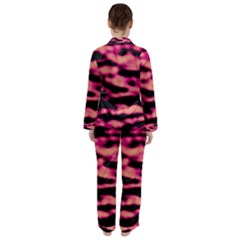 Women s Long Sleeve Satin Pajamas Set	 