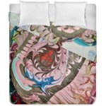 Marbling collage Duvet Cover Double Side (California King Size)