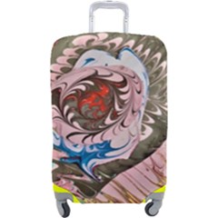 Marbling collage Luggage Cover (Large) from ArtsNow.com