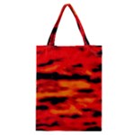 Red  Waves Abstract Series No16 Classic Tote Bag