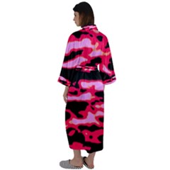 Maxi Satin Kimono 