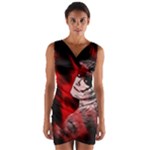 Shaman Wrap Front Bodycon Dress