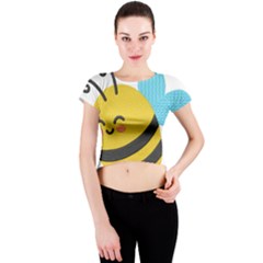 Crew Neck Crop Top 
