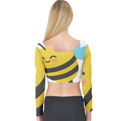 Long Sleeve Crop Top 