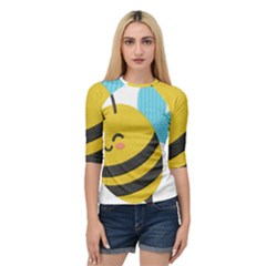 Quarter Sleeve Raglan T-Shirt 