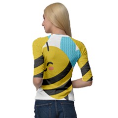 Quarter Sleeve Raglan T-Shirt 