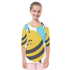 Kids  Quarter Sleeve Raglan T-Shirt 