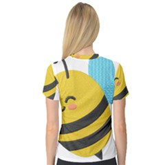 V-Neck Sport Mesh T-Shirt 