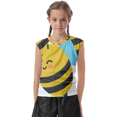 Kids  Raglan Cap Sleeve T-Shirt 